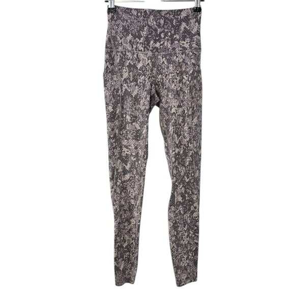 Lululemon Align High-Rise Pant with Pockets 28" Hideaway Camo Lunar Rock Size 4 - Picture 2 of 10